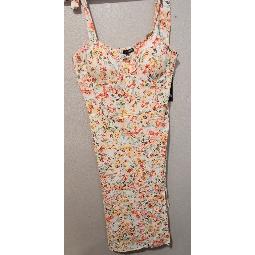 NWT As U Wish Floral Dress XL